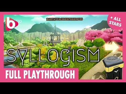 SYLLOGISM | Full Playthrough (+ All stars) | Open World Logic Puzzle game