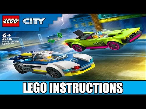 LEGO Instructions - City - 60415 - Police Car and Muscle Car Chase