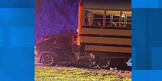 1 person in critical condition following accident with Thomas County school bus
