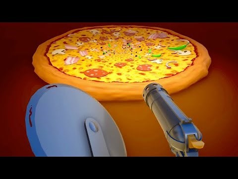 Infinite Pizza - Slice Deep Into the Cheesy Heart of an Infinite Pizza in this Eye-Melting Game!