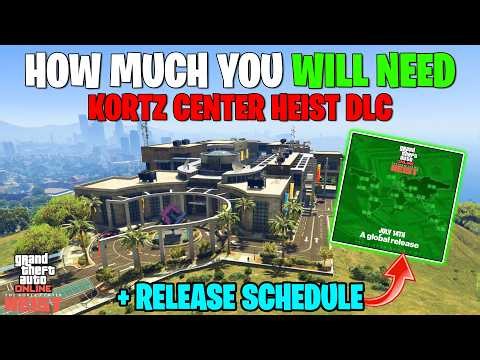 How Much You Will Need For The Kortz Center Heist DLC & Release Times - GTA 5 ONLINE