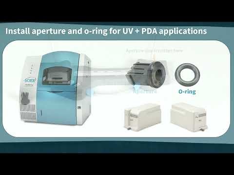 SCIEX PA 800 Plus system: Installing cartridge aperture & o-ring for UV/PDA detection | Part 2 of 4