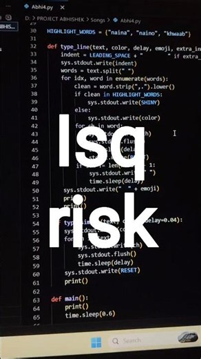 Turning code into music 💻🎶❤️Enjoy the vibe ✨#coding #music #python #shorts