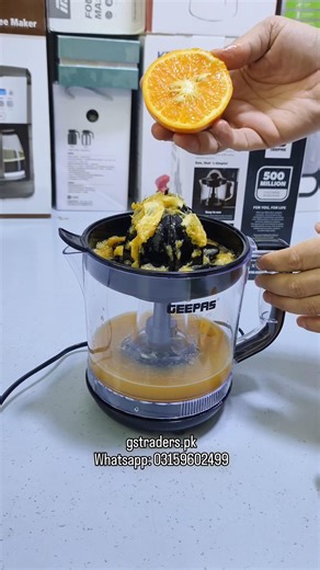 Ghar Pe Banaye Super Fresh Juice! Geepas Citrus Juicer Unboxing + Test 🍊✨ #CitrusJuicer #FreshJuice