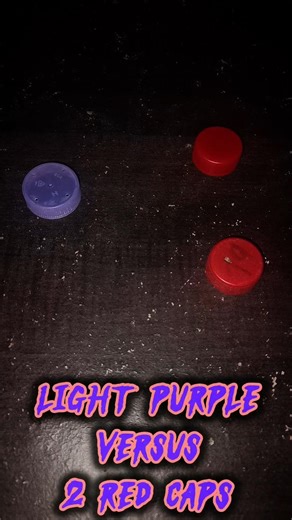 Light Purple Vs 2 Red Caps | Versus Battle | #shorts