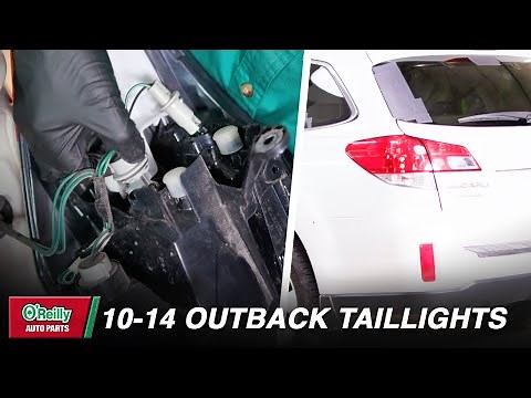 How To: Change the Taillight Bulbs In a 2010 to 2014 Subaru Outback