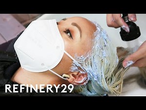 I Bleached My Hair & Dyed It Silver | Hair Me Out | Refinery29