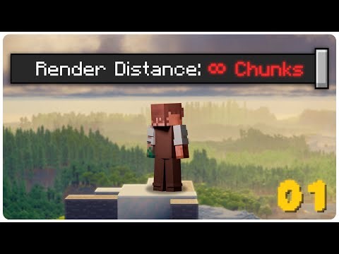 i BROKE minecraft's max render distance...