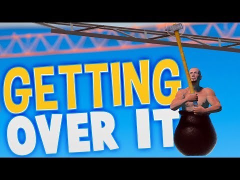 Getting Over It - THIS GAME IS EVIL! - The New QWOP - Getting Over It With Bennett Foddy