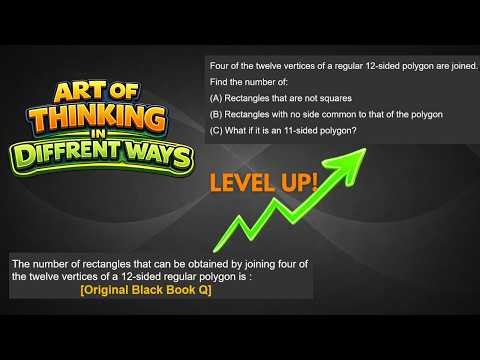 PnC Advanced Problem| Rectangles and Squares inside a Regular Polygon