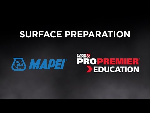 Mapei - Surface Preparation (English)