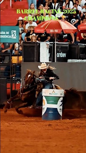 Queen of the Barrels – Yasmin Rissi 2025 Champion 👑💨