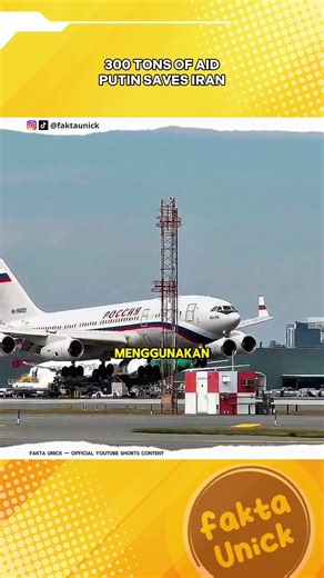 Putin Turun Tangan! Rusia Kirim 300 Ton Bantuan Kemanusiaan ke Iran