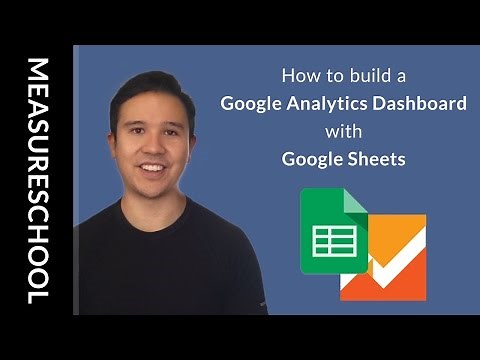 Google Analytics Dashboard with Google Sheets (Reporting API)