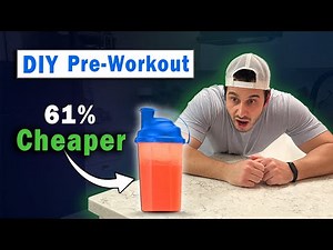 6 DIY Pre-Workout Recipes For Less Than $1 Per Scoop
