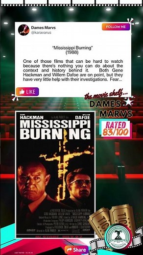 Mississippi Burning - Film Review