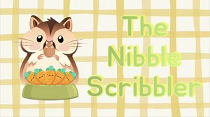 Interactive Spelling & Vocabulary Digital Sticker Game- Hamster
