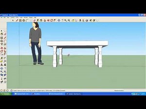 Sketchup tutorial avançado 1 Criar Componentes