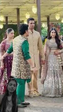 Sachin Tendulkar Bahu saaniya chandhok looks royal in lahenga at mehndi ceremony🙌#viral#trending#fyp