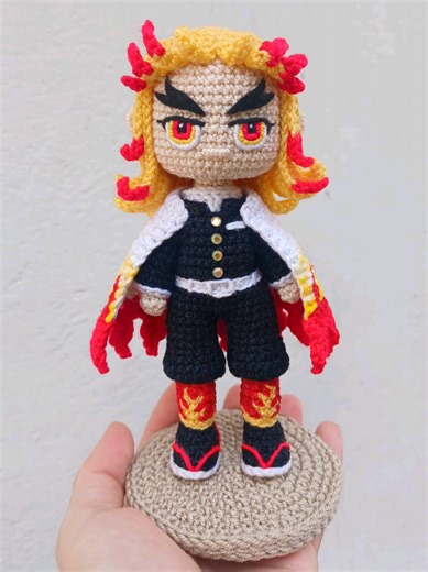 Rengoku Amigurumi Tutorial: Crochet Your Favorite Character