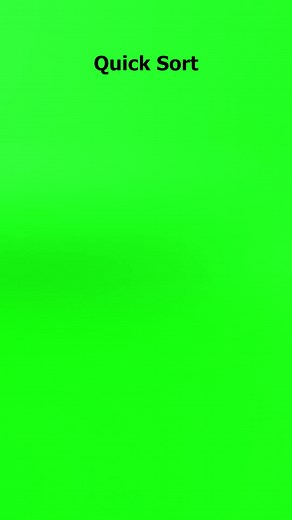 Quick sort algorithm explanation in 3D. #programming #coding #datastructure #algorithm #learning #software #quicksorting