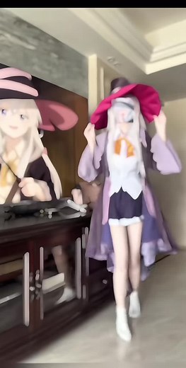 要成为坠厉害的魔女！#伊蕾娜 #魔女之旅#elaina #cosplay