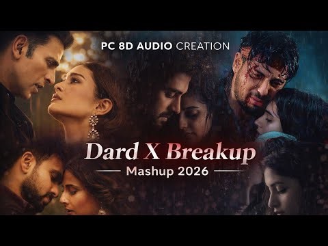 Dard X Breakup Mashup 💔 Emotional Sad Songs 2026 (Slowed Reverb) Lofi Song | Heartbreak Love Mashup
