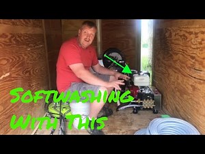 How To Soft Wash With A Pressure Washer