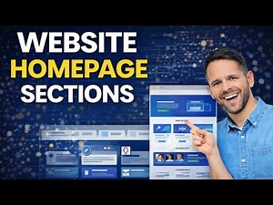 Website Home Page Sections Explained | Perfect Homepage Structure for Beginners Video 20