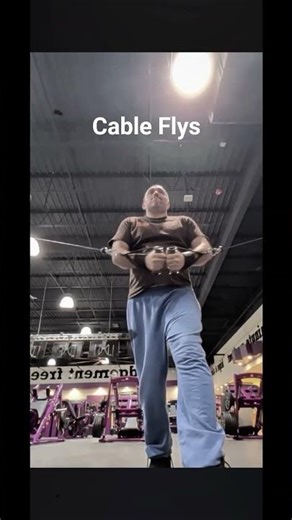 cable Flys for chest