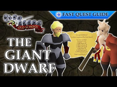 The Giant Dwarf Quest | OSRS Quality Quick Guide [2025]