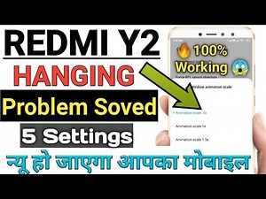 Redmi Y2 Hanging Problem Solution | Y2 Hanging Problem | Mi Y2 hang Problem | #hindustani_trick