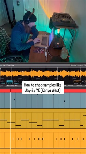 HOW TO CHOP SAMPLES LIKE YE (KANYE WEST) EASY METHOD #producer #ableton #kanyewest #ye #flstudio