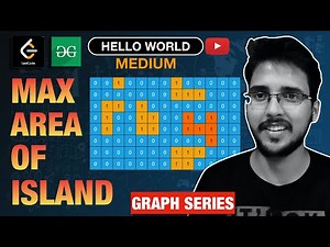 Max Area of Island Leetcode | DFS ✅ Graph Explained Hindi | Complete Graph Playlist | Code Explained