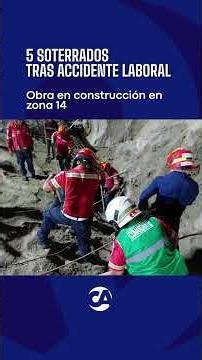 🚧⚠️ Incidente mortal en obra de zona 14