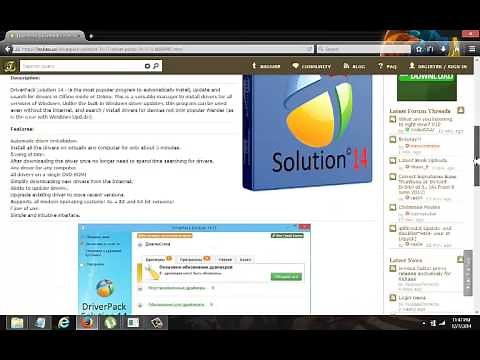 How to Download and Install driverpack solution 14 (No serial number)