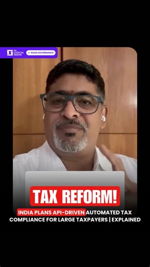 The Logical Indian on Instagram: "India is set to allow large taxpayers, including multinational corporations and foreign investors, to transition to fully automated tax compliance through API integration systems. The central government plans to open Application Programming Interface (API) access for direct tax and customs portals, enabling seamless integration with corporate accounting software. 👉🏼 Officials say this move will reduce manual tracking, errors, and litigation r!sks while improvi
