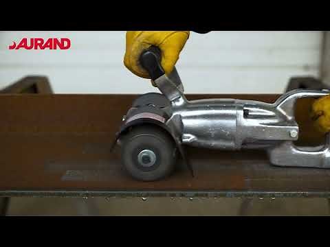 Rust Removal from Steel Metal Beam Surfaces with Aurand® Deck Scaler