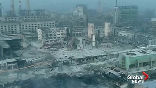 15 dead, 15 seriously injured after gas plant explodes in China - National | Globalnews.ca