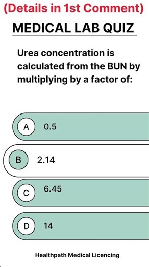 International Medical Laboratory Licencing Exam MCQs