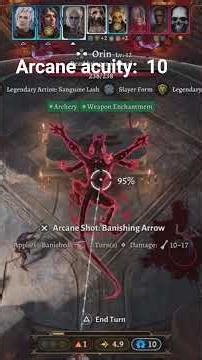 Orin Vs. Arcane Archer #Orin #bg3 #baldursgate3 #honormode #arcanearcher