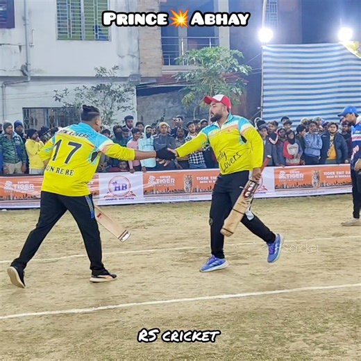 Prîñçê Maxwell Rock Abhay Prasad 💥🏏🔥💪on fire 🔥🏏💥 RS cricket 🏏 short cricket 🏏