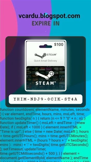 How To Get Free Steam Wallet Gift Card Codes - Free Steam Codes