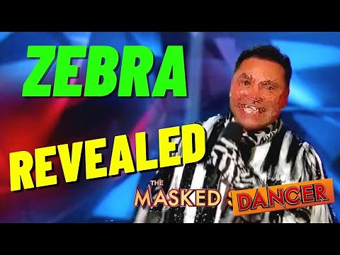 Zebra REVEALED on the Masked Dancer