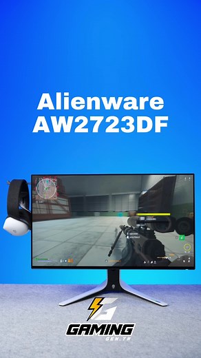 Dell Alienware AW2723DF ile Oyun Hızınızı Artırın!