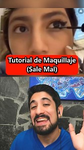1.1M views · 10K reactions | Tutorial de Maquillaje Sale Mal  #maquillaje #humor #comedia | Javier Cazarez | Facebook