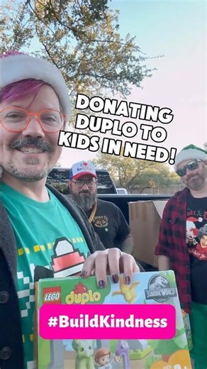 Let’s Donate 35 DUPLO sets to DELL Children’s Medical Center!