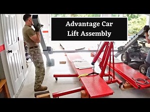 Advantage 4 post Car Lift Assembly
