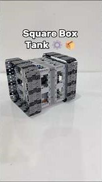 LEGO Square Box Tank ⚙️📦#legoTechnic#Engineering