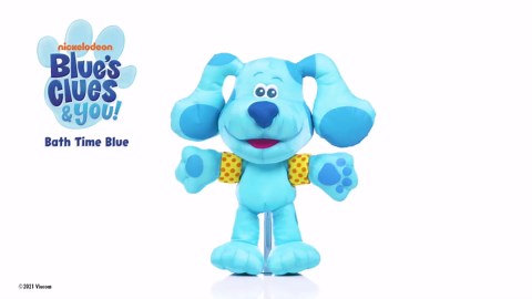 Blue's Clues & You! Bath Time Blue Plushie, Bath Toys for Kids, Stuffed Animals, Dog, Kids Toys for Ages 3 Up, Amazon Exclusive